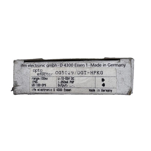IFM ELECTRONIC OG5029/OGT-HPKG x1