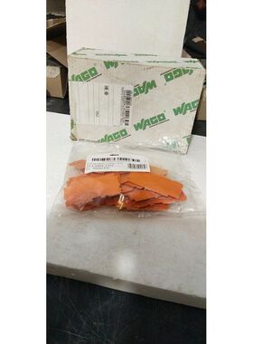 Wago 2004-1392 端中级板 1 毫米厚橙色端子传感器