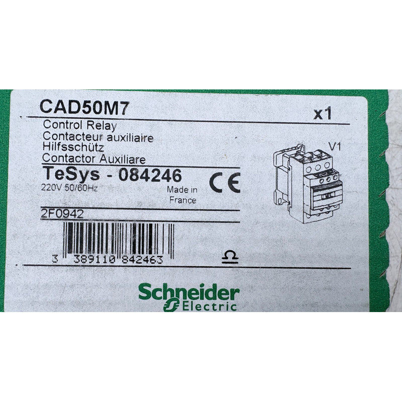 SCHNEIDER ELECTRIC CONTACTEUR AUXILIAIRE CAD50M7 x1