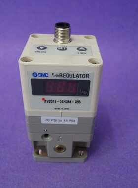 SMC ITV2011-31N3N4-X95 E/P 压力调节器,二手
