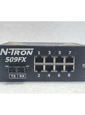 N-Tron 509FX 以太网交换机 509FX-SC 伏 10-30 伏放大器 1.0a 10