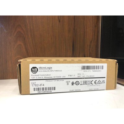 Nuevo Fábrica Sello ALLEN-BRADLEY 1762-IF4 MICROLOGIX 4Ch A