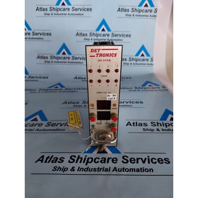 DET TRONICS R8460 A3001 Gas Controlador
