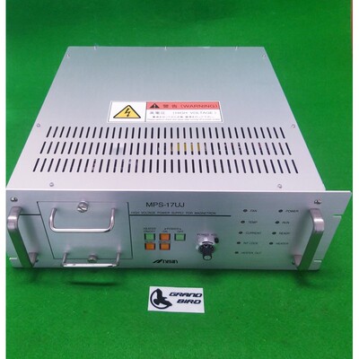 NISSIN MPS-17UJ HIGH VOLTAGE POWER SUPPLY FOR MAGNETRON, USE