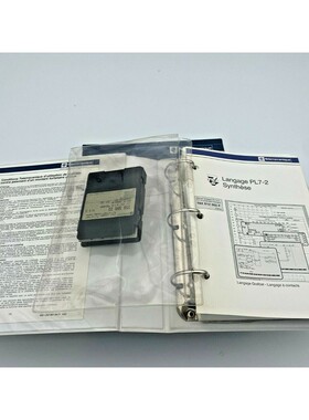 Telemecanique TSX T607 / PL7-2 Programming SK6 21 TSXSK621 S