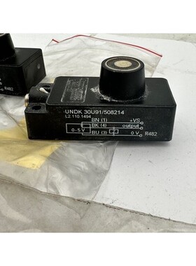 1pc x BAUMER ELECTRIC ULTRASONIC SENSOR UNDK 30U91/508214 L2