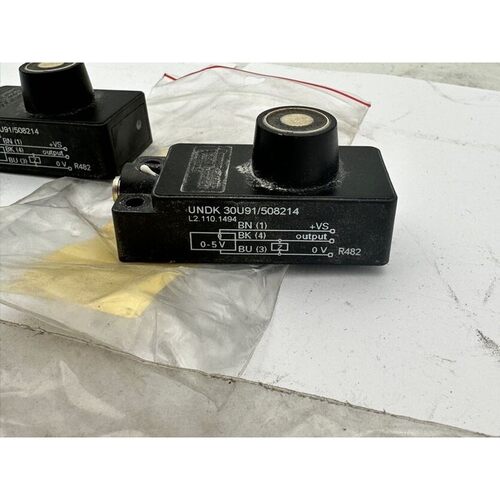 1pc x BAUMER ELECTRIC ULTRASONIC SENSOR UNDK 30U91/508214 L2