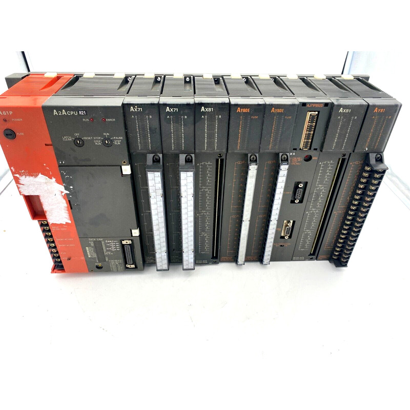 MITSUBISHI MELSEC PLC A61p A2ACPU Ax71 Ax81 Ay60e Without Ke