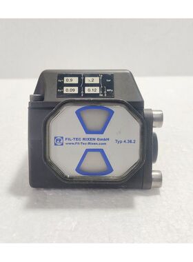 FIL-TEC RIXEN 4.36.2 DIFFERENTIAL PRESSURE INDICATOR