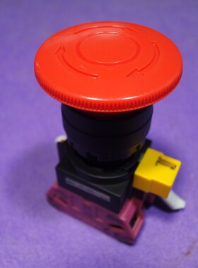 IDEC EMERGENCY HW-CB02 EN60947-5-1 停止按钮开关,二手