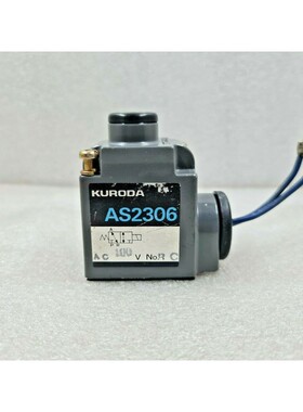 KURODA AS2306 SOLENOID 气门 A06-103 交流电 100V