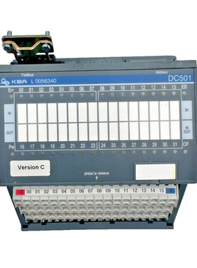 ABB KBA DC501 DC501-CS31 S500 BUS MODULE 16DI 8DC 8DO VERSIO