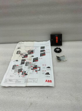ABB OHBS2AJE011 选择手柄黑色 NEMA 1,3R,12 - IP 65