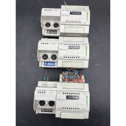 1pc x MOELLER EM4-101-AA2 ANALOGIC I/O MODULE + ZB4-122-KL1
