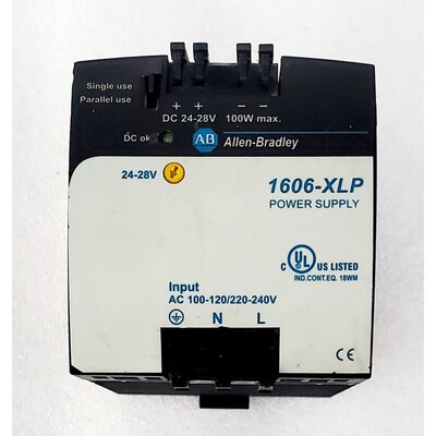 ALLEN-BRADLEY 1606-XLP100E/A POWER SUPPLY 120/240VAC 24VDC 1