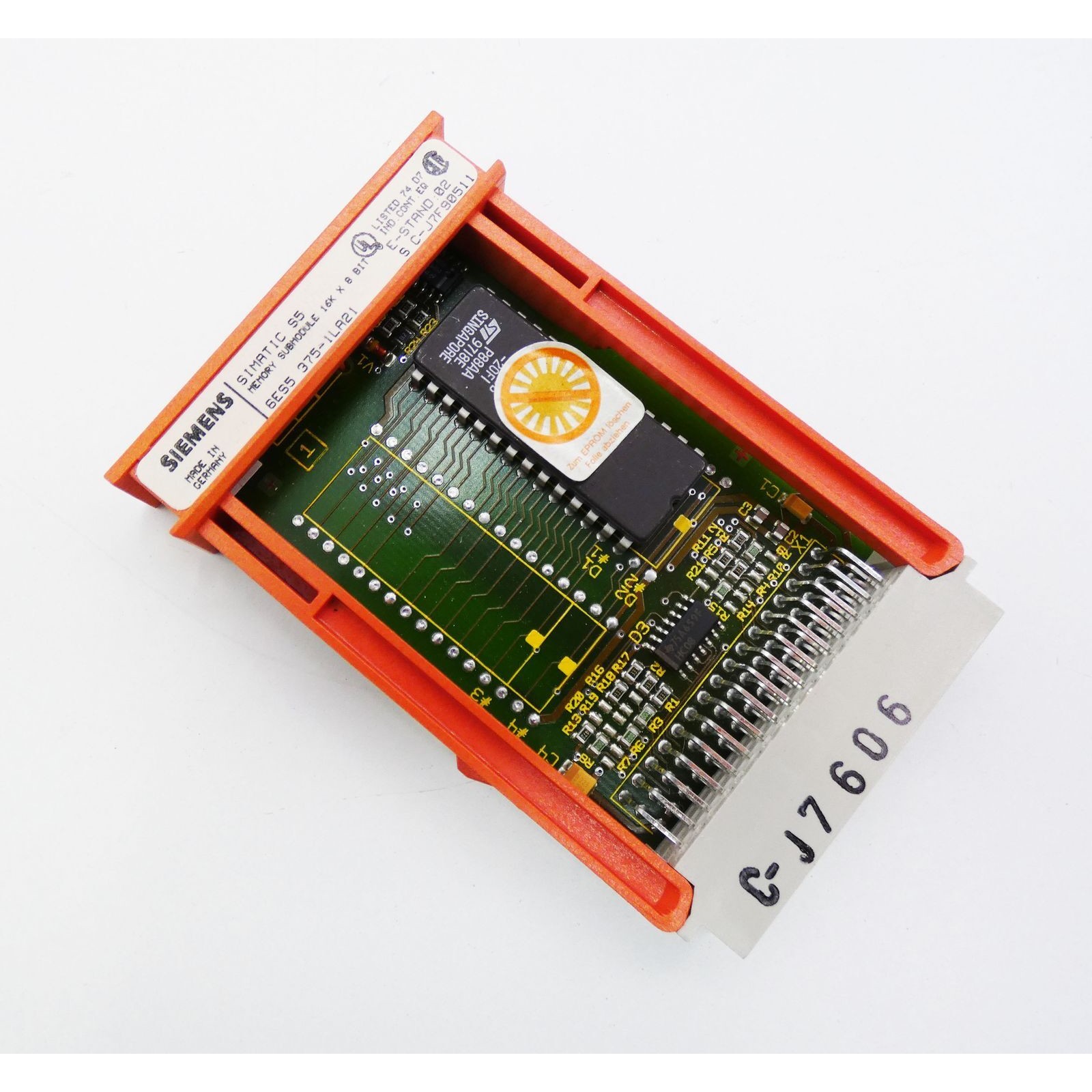 Siemens Simatic S5 6ES5 375-1LA21 E-Stand: 02 Memory Module