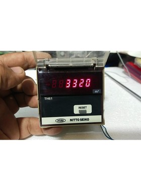 Nitto Seiko Totalizer TH61 脉冲流量计传感器发射器控制器