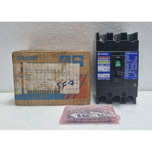 Terasaki TemBreak Circuit Breaker XE100NS 30A AC220V 25kA 3