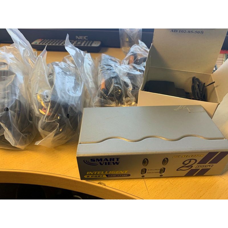 SmartView DVI Selector 2 Port DVI Selector - DRM-1712F
