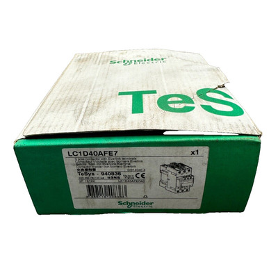 SCHNEIDER ELECTRIC LC1D40AFE7 CONTACTEUR TRIPOLAIRE AVEC BOR