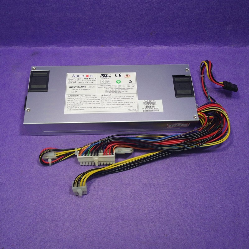 SuperMicro PWS-521-1H 520W 电源, 二手