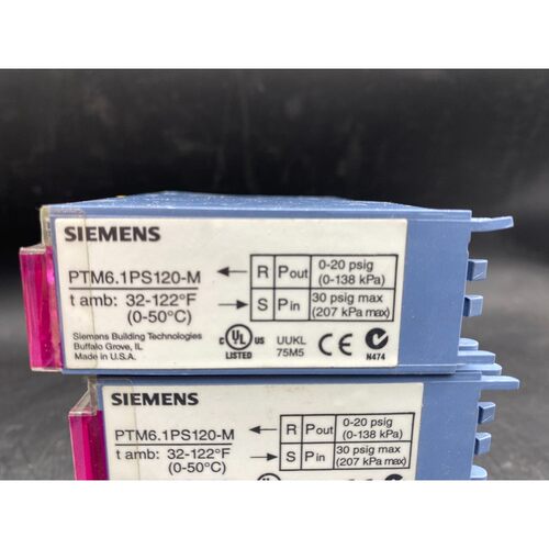 1 pc x Siemens PTM6-1PS120-M