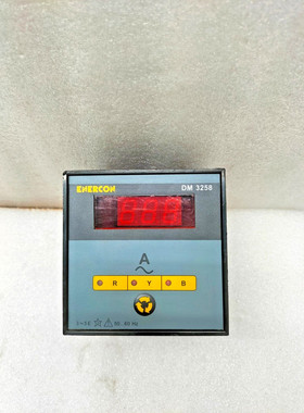 ENERCON DM 3258 数字面板 AMPERE METER 240V 800 AMPS