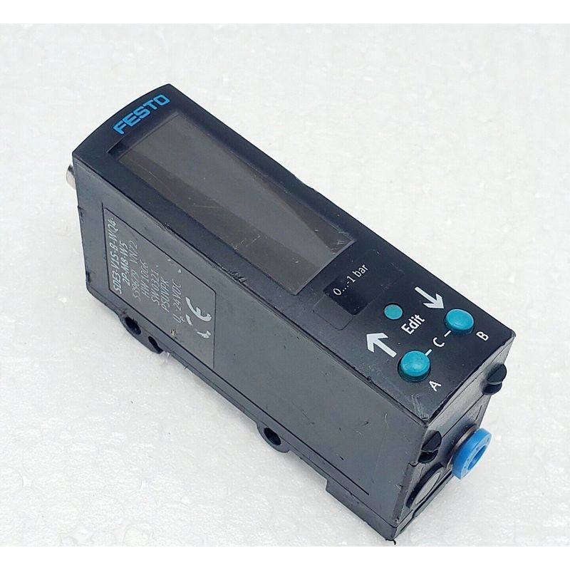 Sensor De Presión Festo SDE3-V1S-B-WQ4-2P-M8-W5