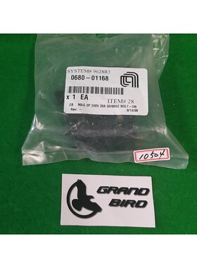 AMAT 0680-01168 CB MAG 2P 240V 20A 50/60HZ BOLT - ON,全新