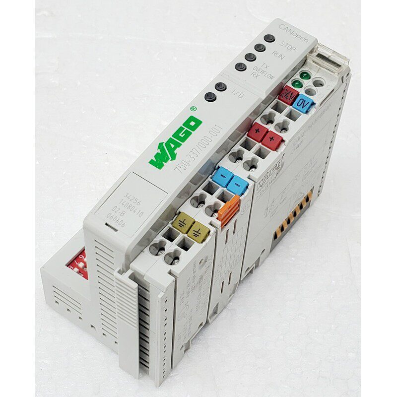 WAGO 750-337/000-001 CANOPEN FIELDBUS COUPLEUR 24VDC #1