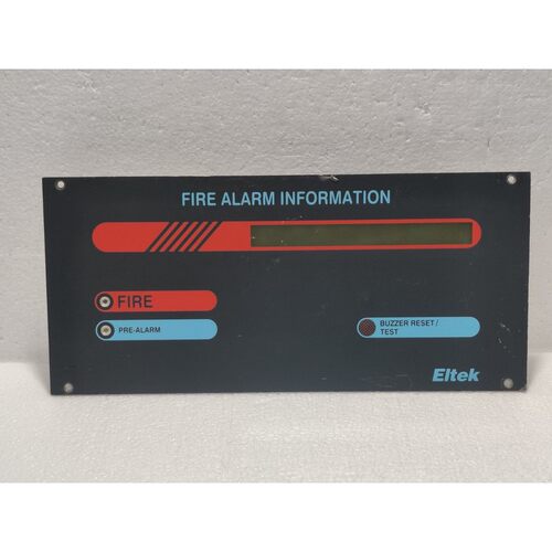 Eltek 234112 Fire Alarm Information Panel Vr. 61648 24vdc