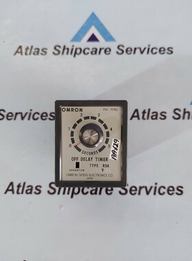 Omron Tateisi RDA-44A032A 24VDC Apagado Temporizador de Reta