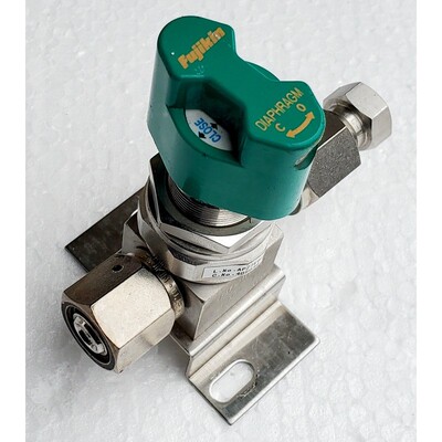 FUJIKIN 316L-P 409030 DIAPHRAGM VALVE APZ7E000