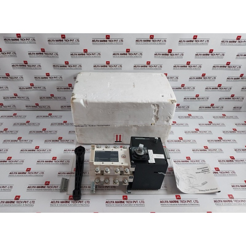 SOCOMEC MCOS 125A Remotamente Operado Transferir Interruptor