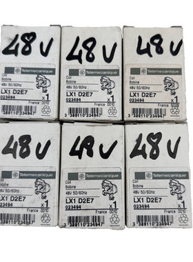 TELEMECANIQUE LX1D2E7 LX1 D2E7 023494 BOBINE x6pc