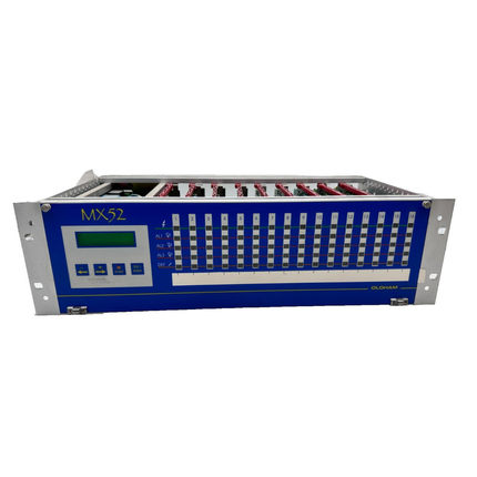 OLDHAM MX52 With 8pc X Card 6451441 Gas Detection Controller