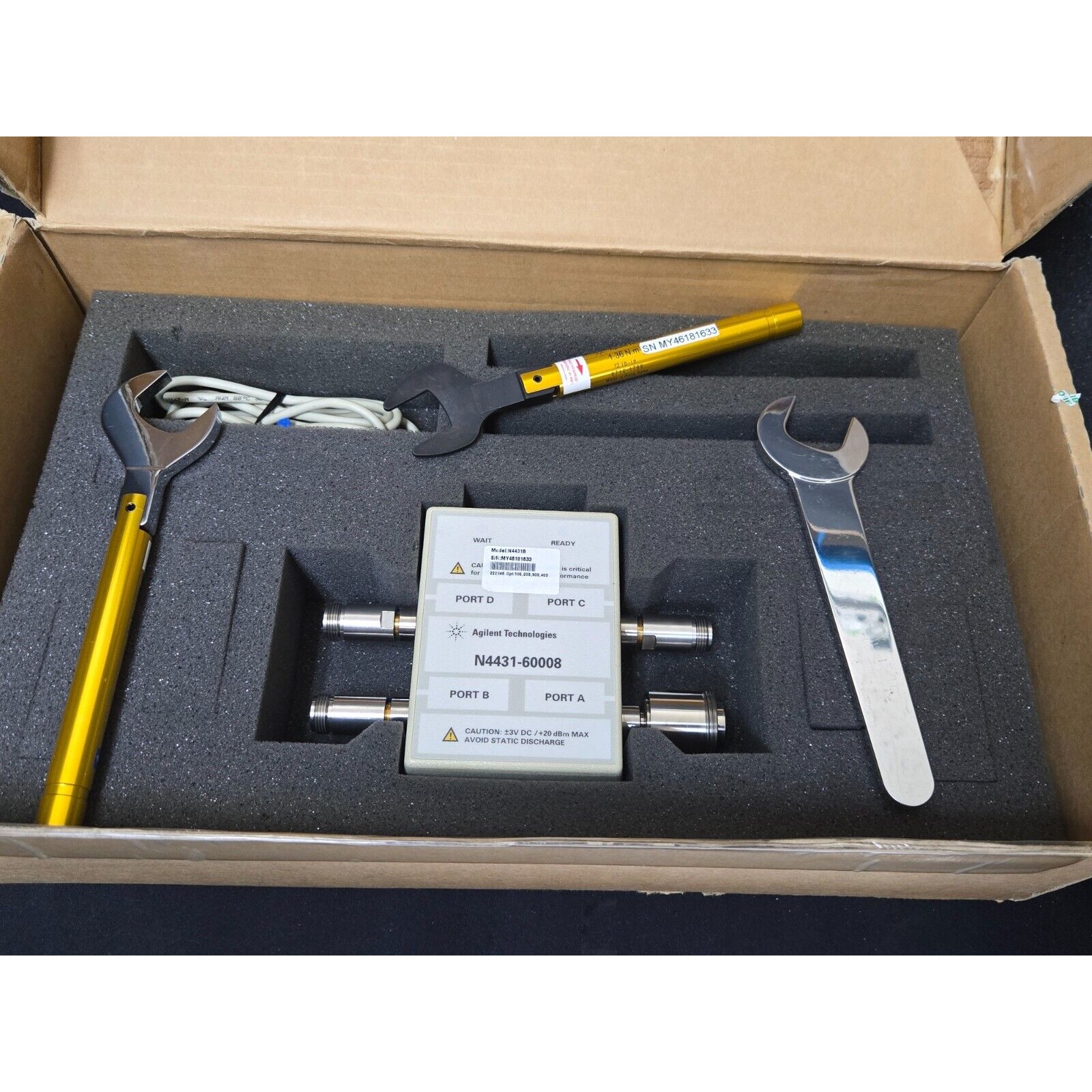 Keysight N4431B: ELECTRONIC CALIBRATION KIT Opt. 105 203 303