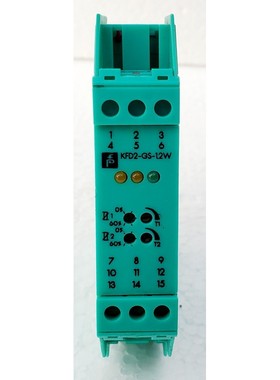 PEPPERL+FUCHS KFD2-GS-1.2W VOLTAGE/ACTUEL ENTRéE VOYAGE MOD