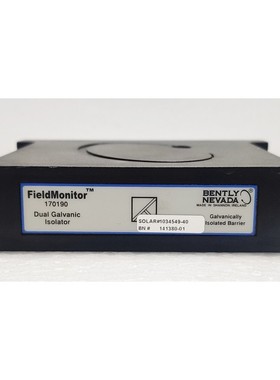 Bently Nevada FieldMonitor 170190 Dual Galvanic Isolator 170