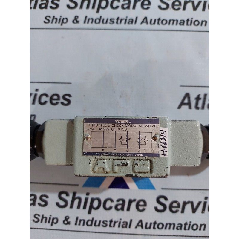 Yuken MSW-01-X-50 Acceleratore & Quadri Modulo Valvola