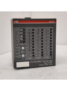 ABB DC551-CS31 B8 1SAP220500R0001 总线模块 CS31