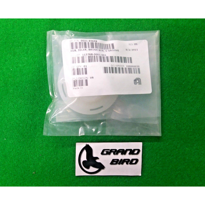AMAT 0021-85669 集线器,IDLER,BRUSH 盒,V-GROOVE,全新