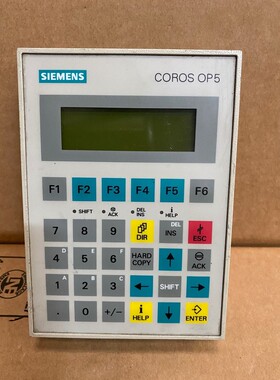 Siemens COROS OP5-A1 Operator Panel 6AV3505-1FB01 OP5