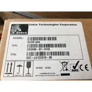 220 ZEBRA Q2C LU1CE010 PLUS IMPRIMANTE