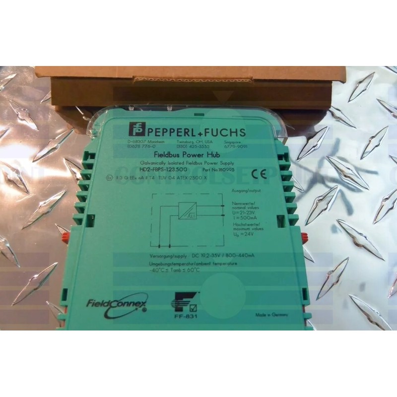 PEPPERL & FUCHS HD2-FBPS-123.500 PN 180995 FIELDBUS 电源集线