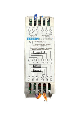 STERIL SYSTEMS 44VG000242 BALLAST 110V-240V LAMP POWER 39-10