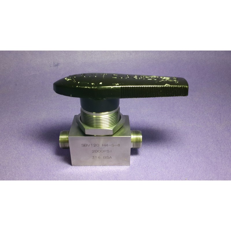 Superlok SBV120-H4-S-8 球阀,2000psi,二手