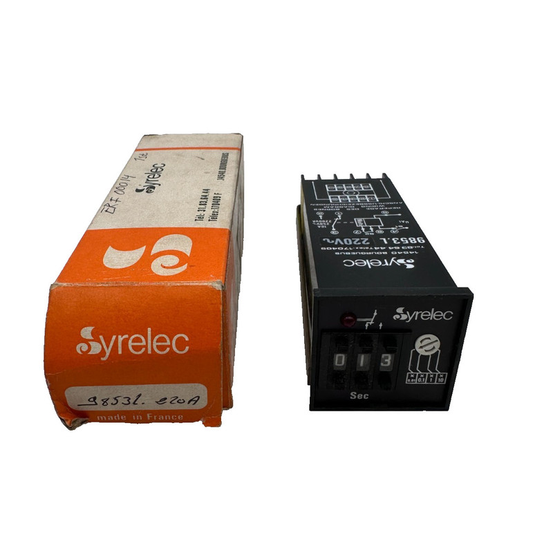 SYRELEC 9853.L COMPTEUR TIMER