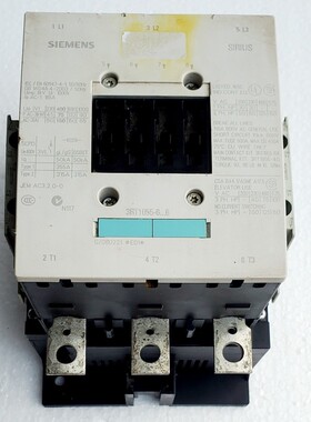 SIEMENS 3RT1055-6AP36 POWER CONTACTOR, 150A, 75KW, 400VAC