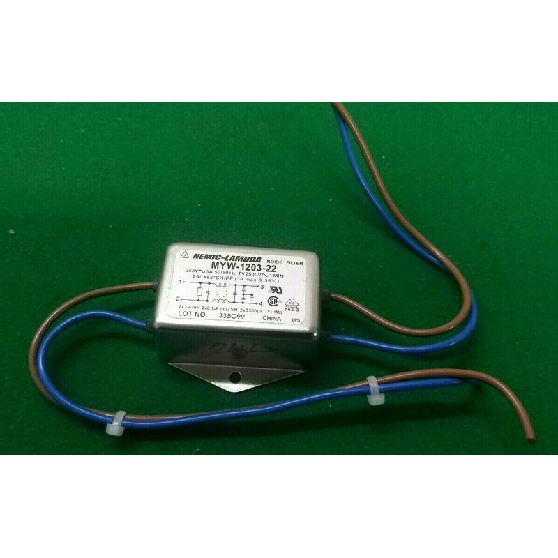 NEMIC LAMBDA MYW-1203-22 噪音过滤器,二手